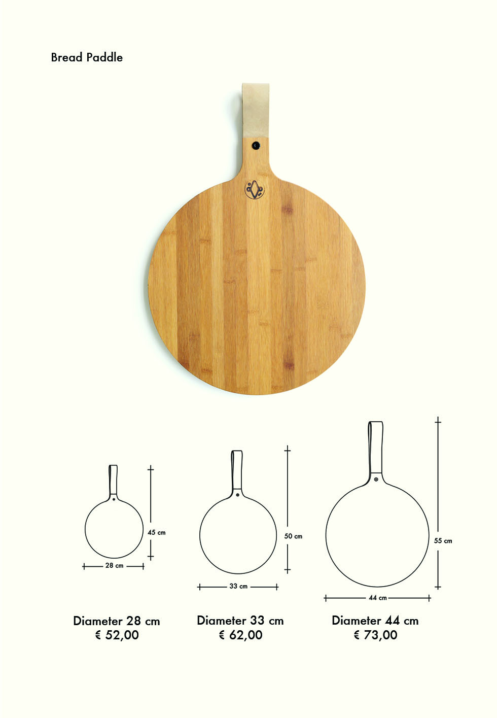 Product Information Bread Paddle by Sjoerd Vroonland